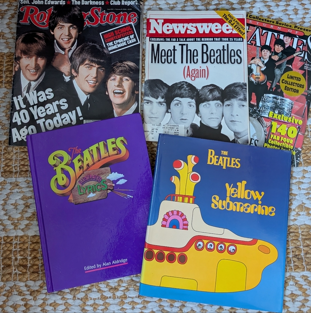 The Beatles Magazine and Book Bundle